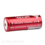 Vapcell 21700 F54 5400mAh 10A Battery » Dulotec.com