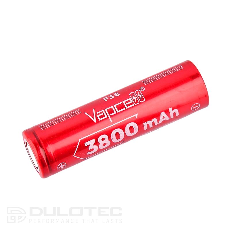 Vapcell 18650 F38 3800mAh 10A Battery » Dulotec.com