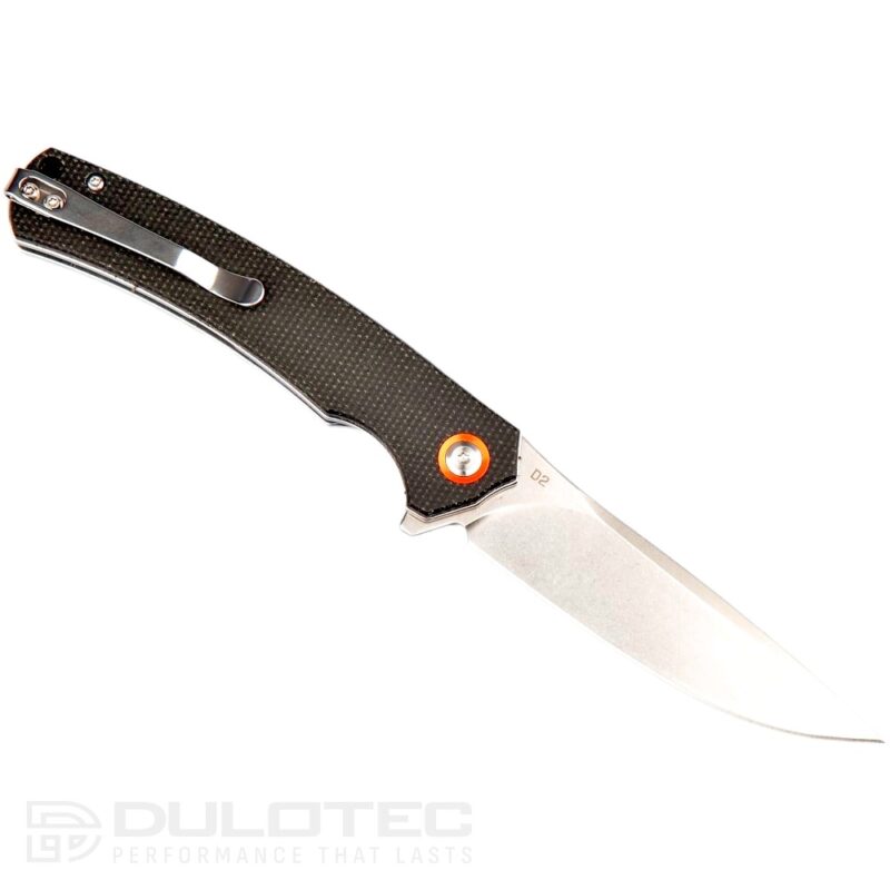 Dulotec K250-BK Folding Knife - Micarta handle and D2 tool steel » Dulotec.com