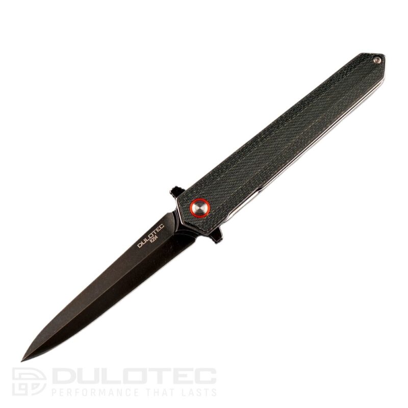 Dulotec K254-BK Folding Knife - Micarta handle and 8Cr stainless steel » Dulotec.com