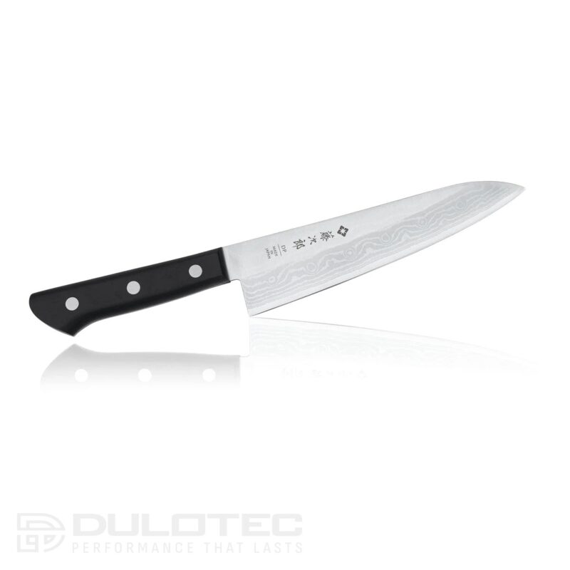 Tojiro DP Damascus Chef's Knife 180 mm F-332 - VG10 - 37-layer laminate » Dulotec.com