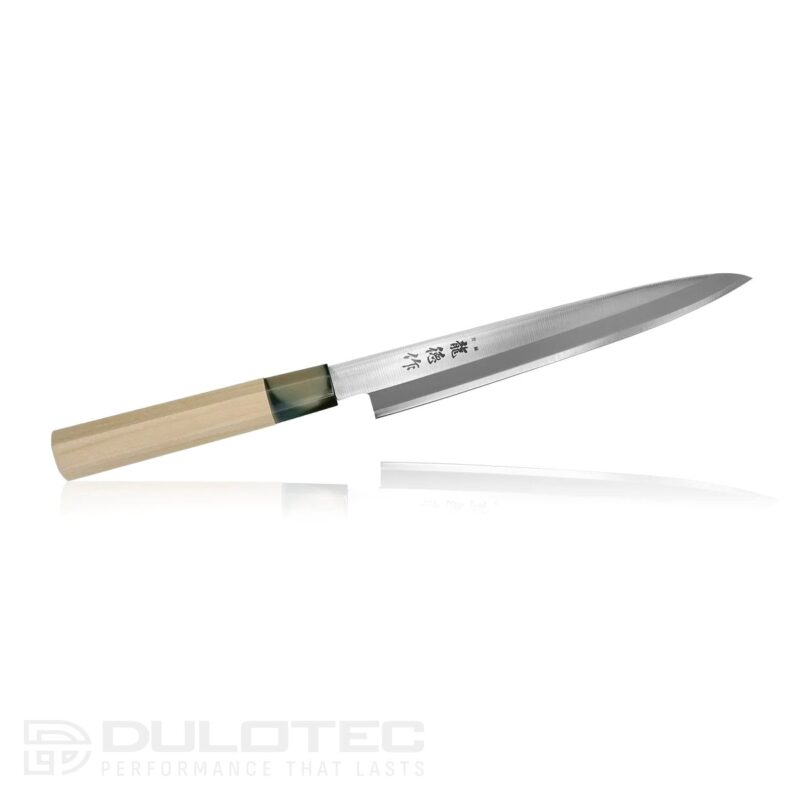 Fuji Cutlery Ryutoku Yanagiba FC-575 Kitchen Knife with Magnolia Handle for Sashimi » Dulotec.com