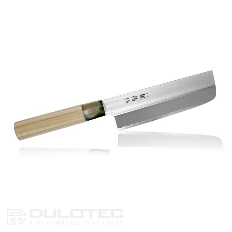 Fuji Cutlery Ryutoku Nakiri FC-580 Kitchen Knife with Magnolia Handle » Dulotec.com
