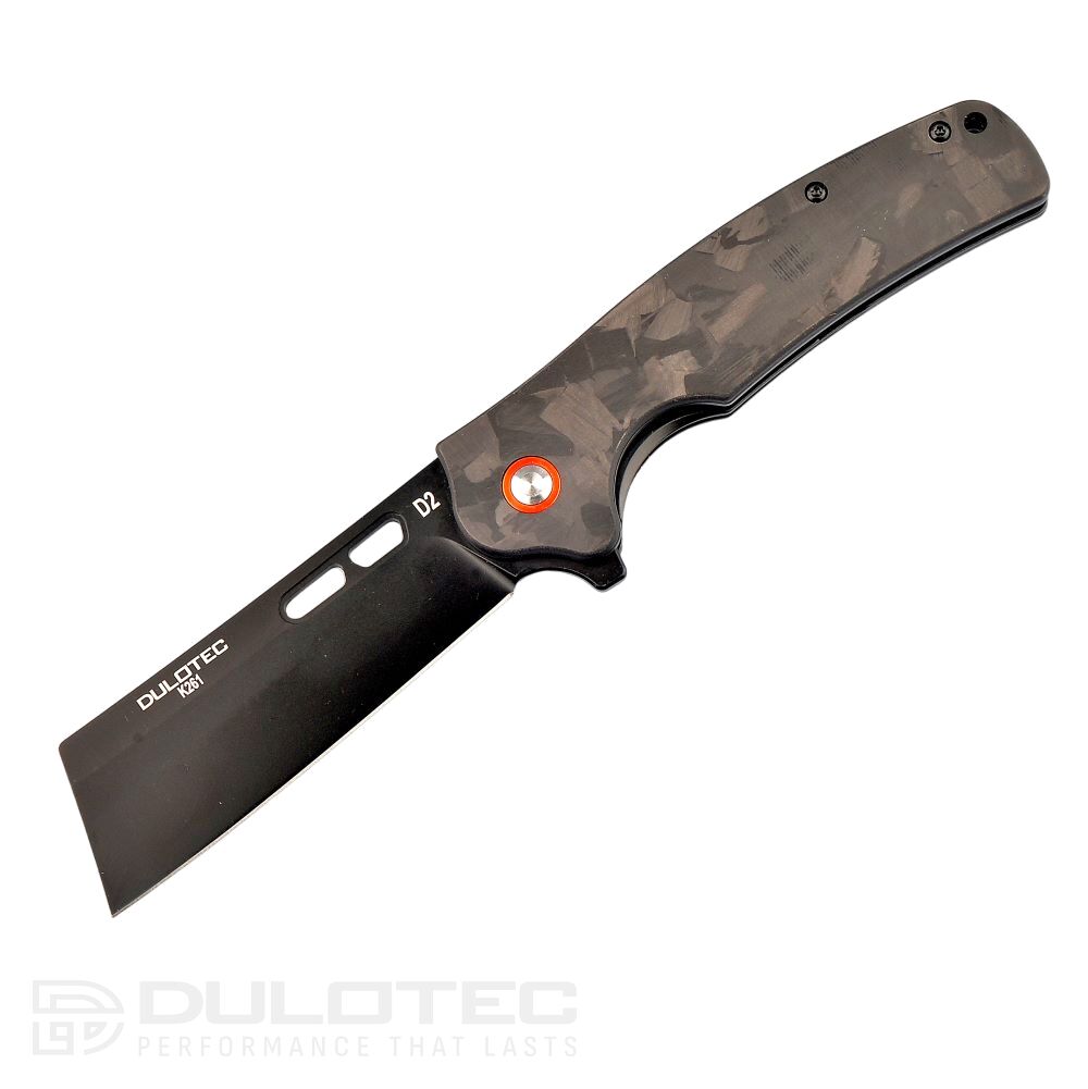 Dulotec K261-BK Folding Knife with a G10 handle featuring a carbon coating and D2 steel » Dulotec.com Dulotec K261-BK Folding Knife with a G10 handle featuring a carbon coating and D2 steel » Dulotec.com