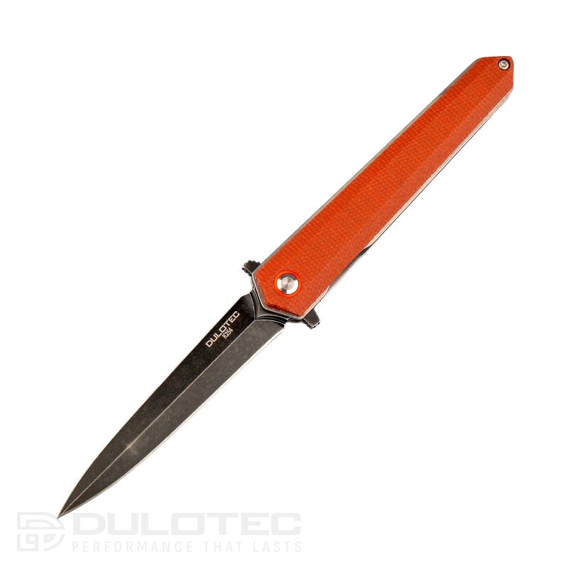 Dulotec K254-BR Folding Knife - Micarta handle and 8Cr stainless steel » Dulotec.com