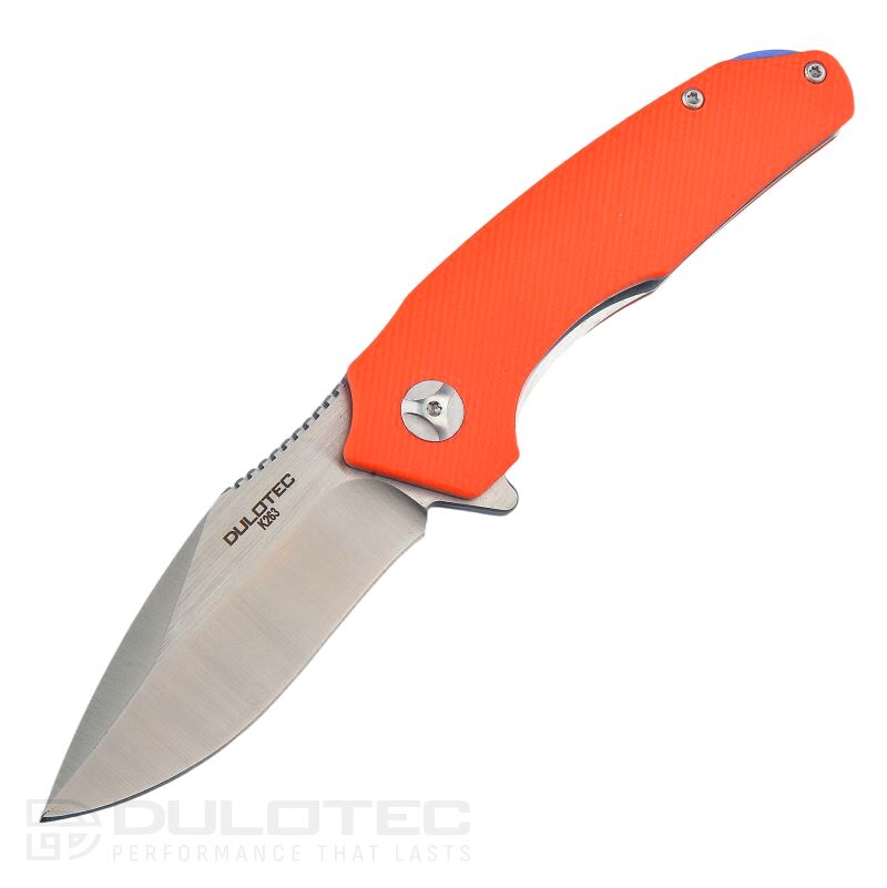 Dulotec K263-OR Folding Knife with G10 Handle and D2 Steel Blade » Dulotec.com