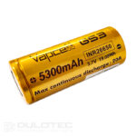 Vapcell G53 26650 5300mAh 20A Battery » Dulotec.com