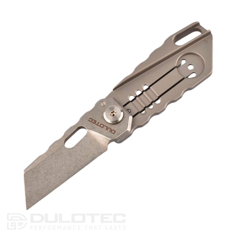 Dulotec K906 Folding Titanium Knife - Gray » Dulotec.com