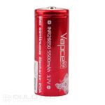 Vapcell 26650 5500mAh 20A Battery with a Protruding Positive Terminal » Dulotec.com