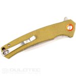 Dulotec K250-GR Folding Knife - Micarta handle and D2 tool steel » Dulotec.com
