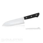 Tojiro DP Damascus Santoku Knife 170 mm F-331 - VG10 - 37-layer laminate » Dulotec.com