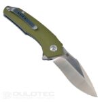 Dulotec K263-GN folding knife with a G10 handle and D2 steel blade » Dulotec.com