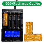 Vapcell 26650 K62 6200mAh 15A Battery with a Protruding Positive Terminal » Dulotec.com