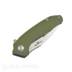Dulotec K263-GN folding knife with a G10 handle and D2 steel blade » Dulotec.com