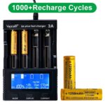 Vapcell 14500 F12 Battery, 1250mAh, 3A » Dulotec.com