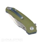Dulotec K263-GN folding knife with a G10 handle and D2 steel blade » Dulotec.com