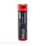 Vapcell Dulotec 18650 M35 3500mAh USB-C Battery with Raised Positive Terminal and Protection » Dulotec.com