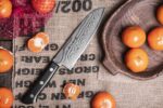 Tojiro DP Damascus Santoku Knife 170 mm F-331 - VG10 - 37-layer laminate » Dulotec.com