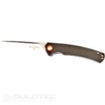 Dulotec K250-BK Folding Knife - Micarta handle and D2 tool steel » Dulotec.com