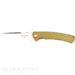 Dulotec K250-GR Folding Knife - Micarta handle and D2 tool steel » Dulotec.com