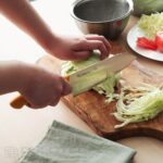 Fuji Cutlery Santoku Kitchen Knife FC-680 Wisteria—Black » Dulotec.com