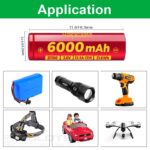 Vapcell F60 21700 6000mAh 12.5A Battery » Dulotec.com
