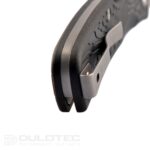 Manly Peak Pocket Folding Knife - Black FRN 14C28N OH » Dulotec.com
