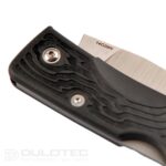 Manly Peak Pocket Folding Knife - Black FRN 14C28N TH » Dulotec.com