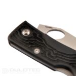 Manly Peak Pocket Folding Knife - Black FRN 14C28N OH » Dulotec.com