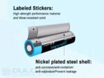 Vapcell P1422A 14500 2250mAh 1.5V AA Battery with Protection and USB-C Charging » Dulotec.com