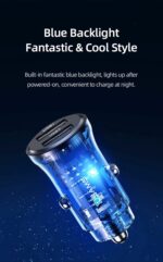 Car Charger, USAMS US-CC162 C31 15W, 2 Outputs A+A CC162CC01 » Dulotec.com
