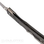 Manly Peak Pocket Folding Knife - Black FRN 14C28N OH » Dulotec.com