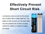 Vapcell P1422A 14500 2250mAh 1.5V AA Battery with Protection and USB-C Charging » Dulotec.com
