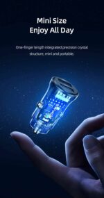 Car Charger, USAMS US-CC162 C31 15W, 2 Outputs A+A CC162CC01 » Dulotec.com