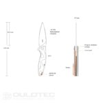 Ruike P105-K Folding Knife, 14C28N Stainless Steel » Dulotec.com