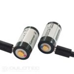 Keeppower RCR123A 1000mAh Battery with Protection and Micro USB Charging » Dulotec.com