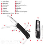 Ruike M32-B Multi-Tool with Knife » Dulotec.com
