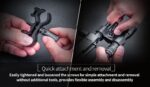 Universal Mount for Attaching a Flashlight to the Barrel of the Nextorch RM85S » Dulotec.com