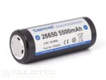 Keeppower 26650 5500mAh Battery with High-Discharge Protection » Dulotec.com