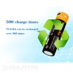 Vapcell P1418A 14500 1800mAh 1.5V Battery with Protection and Micro USB Charging » Dulotec.com