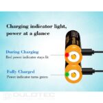 Vapcell P1418A 14500 1800mAh 1.5V Battery with Protection and Micro USB Charging » Dulotec.com