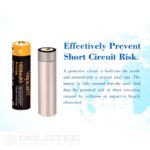 Vapcell P1418A 14500 1800mAh 1.5V Battery with Protection and Micro USB Charging » Dulotec.com