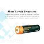 Vapcell P1835A 18650 3500mAh 10A Battery with Protection and Micro USB Charging » Dulotec.com