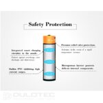 Vapcell P1835A 18650 3500mAh 10A Battery with Protection and Micro USB Charging » Dulotec.com