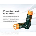 Vapcell P1835A 18650 3500mAh 10A Battery with Protection and Micro USB Charging » Dulotec.com