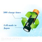 Vapcell P1835A 18650 3500mAh 10A Battery with Protection and Micro USB Charging » Dulotec.com