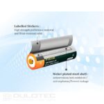 Vapcell P1835A 18650 3500mAh 10A Battery with Protection and Micro USB Charging » Dulotec.com