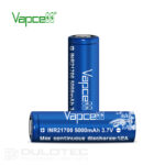 Vapcell 21700 Battery, 5000 mAh, 12A » Dulotec.com