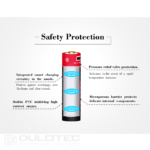 Vapcell P1409A 14500 950mAh Battery with Protection and Micro USB Charging » Dulotec.com