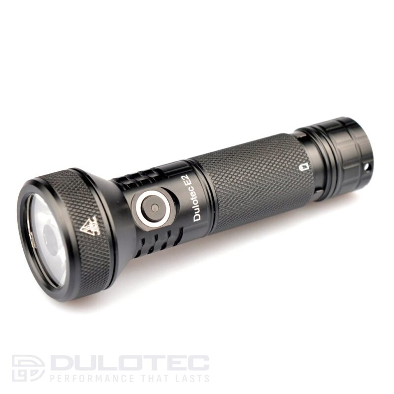 Compact Dulotec E2 Long-Range Flashlight with Battery Included » Dulotec.com